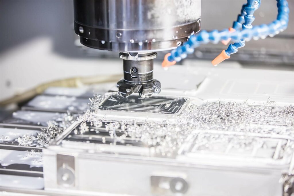 CNC-Bearbeitung eines Prototyps bei KASTNER TECHNOLOGY DEVELOPMENT